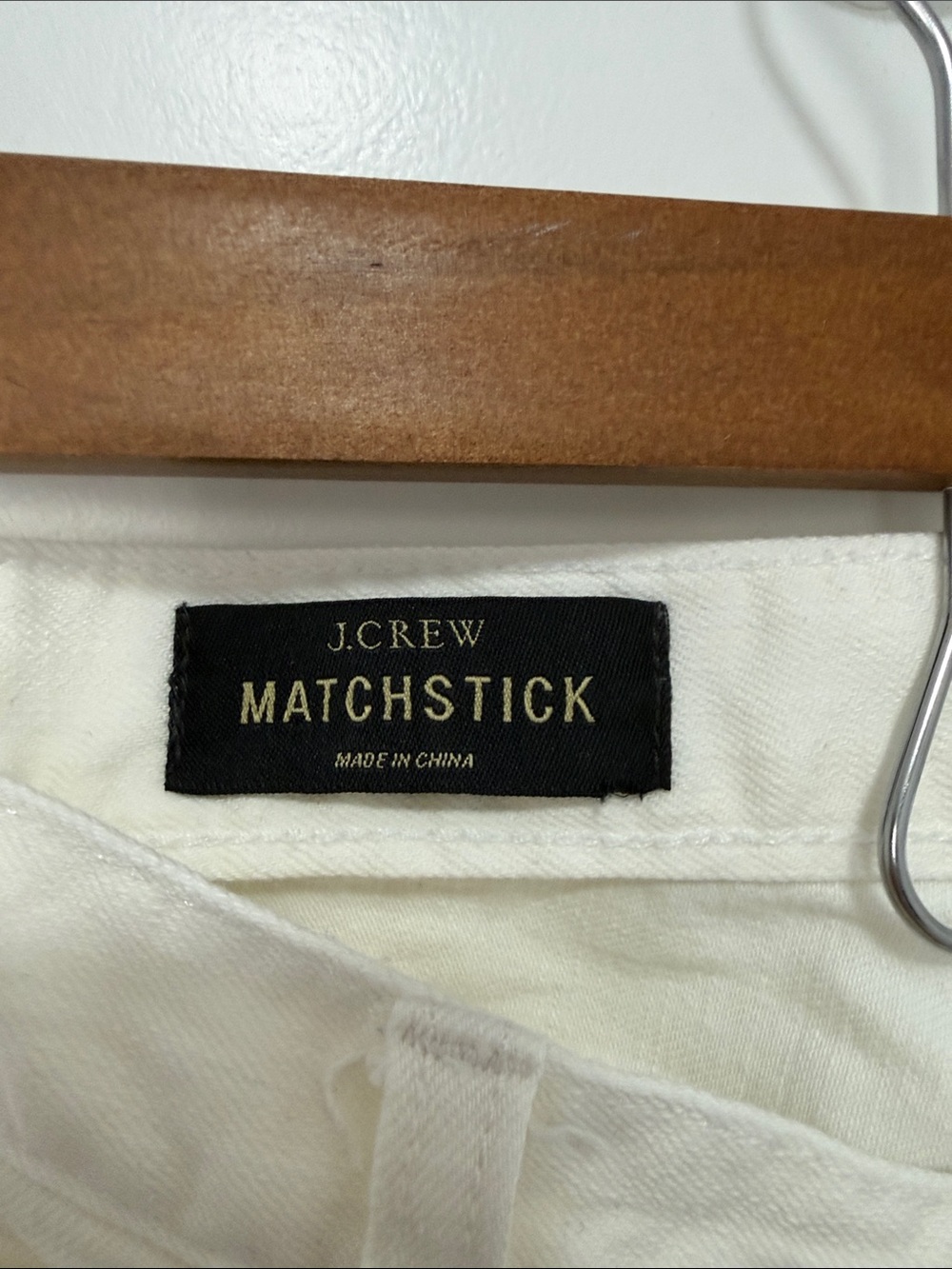J.CREW White Matchstick Skinny Jeans Size 27 Regular - Picture 2 of 5
